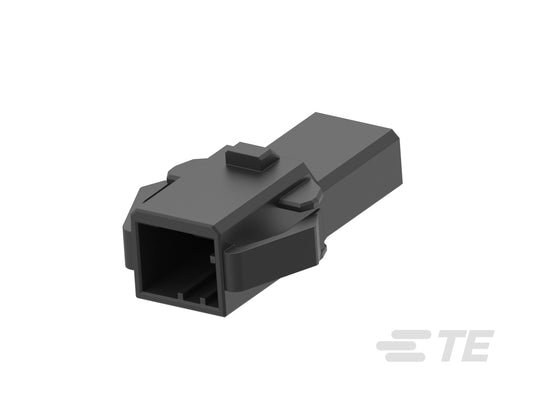1-1318116-3_DYNAMIC D-2100 TAB HSG 3P P/M, Dynamic 2000 Series, Housing for Male Terminals, Wire-to-Wire, 3 Position