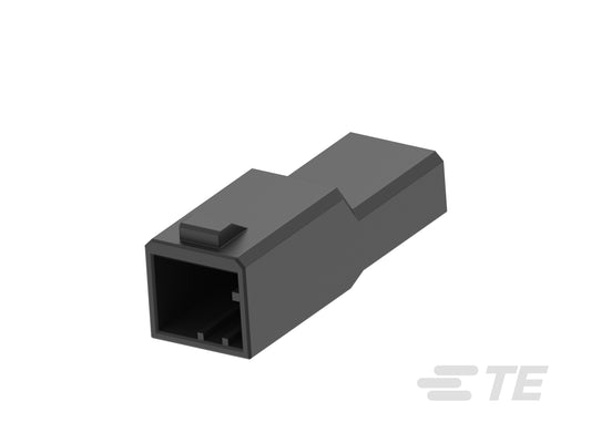 1-1318117-3_DYNAMIC D-2100 TAB HSG 3P F/H, Dynamic 2000 Series, Housing for Male Terminals, Wire-to-Wire, 3 Position