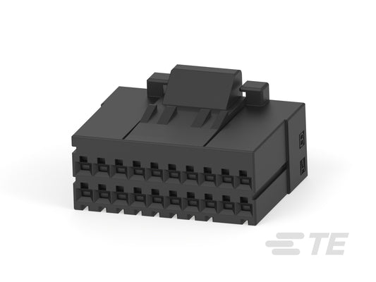 1-1318118-9_DYNAMIC D-2100 REC HSG 20P, Dynamic 2000 Series, Housing, Receptacle, Wire-to-Board, 20 Position